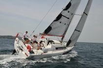 Shark v akciji - fotografija simbolična (vir http://www.facebook.com/#!/jadralniklub.pozejdon)